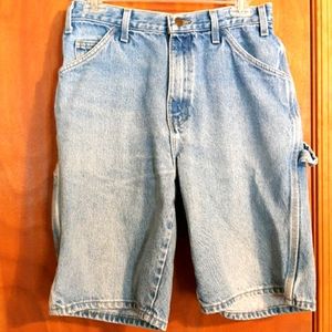 Dickies mens denim shorts